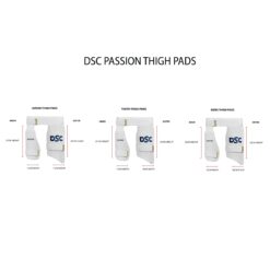 DSC Passion Dual Thigh Pad (Mens Size) DSC PassionTG sizing