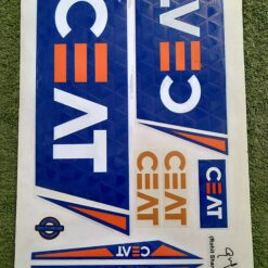 CEAT Hitman Players Bat Stickers (3D Embossed)