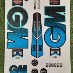 Gunn & Moore Diamond BS55 Bat Stickers (3D Embossed)