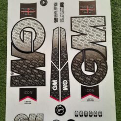 Gunn & Moore ICON LE Bat Stickers (3D Embossed)