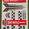Gray Nicolls Delta Players Bat Stickers 3D scaled