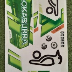 Kookaburra Kahuna Pro Bat Stickers (3D Embossed)