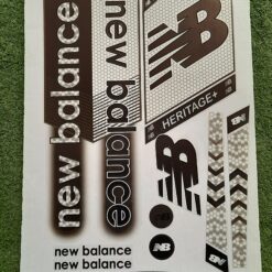 New Balance Heritage+ Players Bat Stickers (3D Embossed)